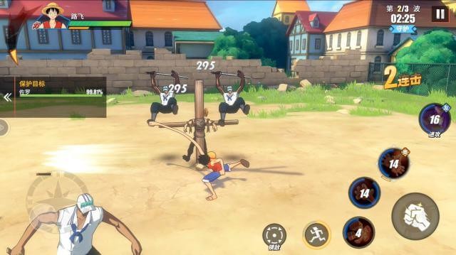 Đồ họa 3D của game trông như thể chúng được lấy từ chính Anime One Piece