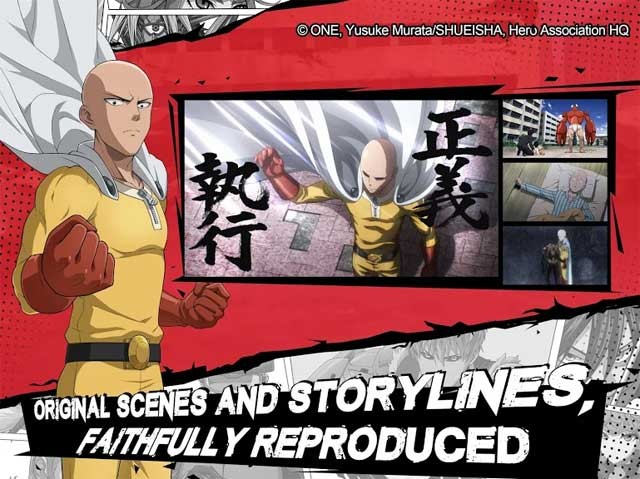 One Punch Man: Road to Hero được phát triển trung thành với cốt truyện gốc và diễn biến trong phim