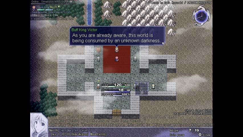 Thế giới trong game One Way Heroics