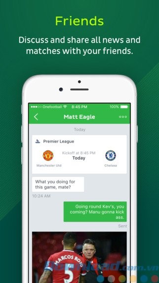 Trò chuyện về bóng đá