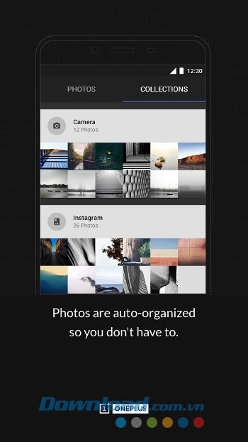 OnePlus Gallery tự động tổ chức hình ảnh