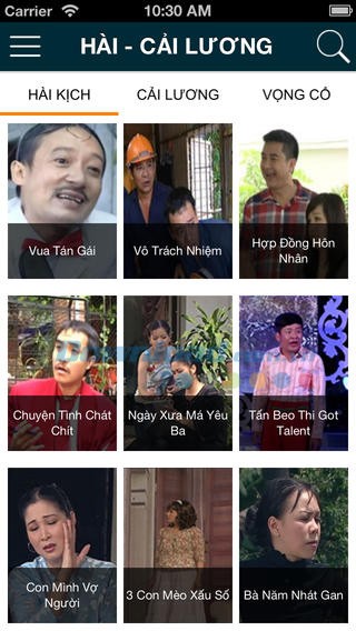 Danh sách phim theo thể loại