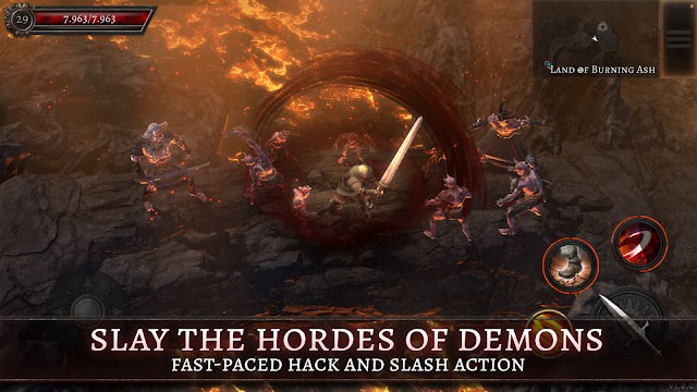 Tiêu diệt đám quỷ trong các trận chiến hack and slash nhịp độ nhanh trong game Oniro
