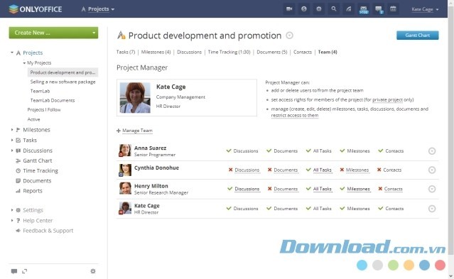 Cộng tác làm việc nhóm hiệu quả với ONLYOFFICE