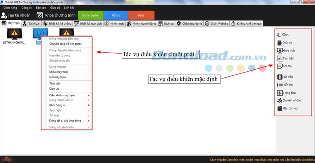 Quản lý máy trạm