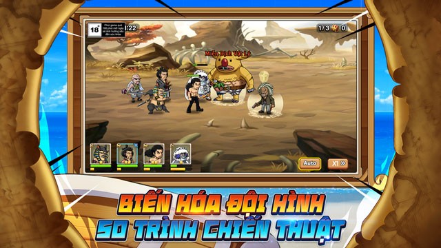 Game chiến thuật One Piece - OP Hải Tặc