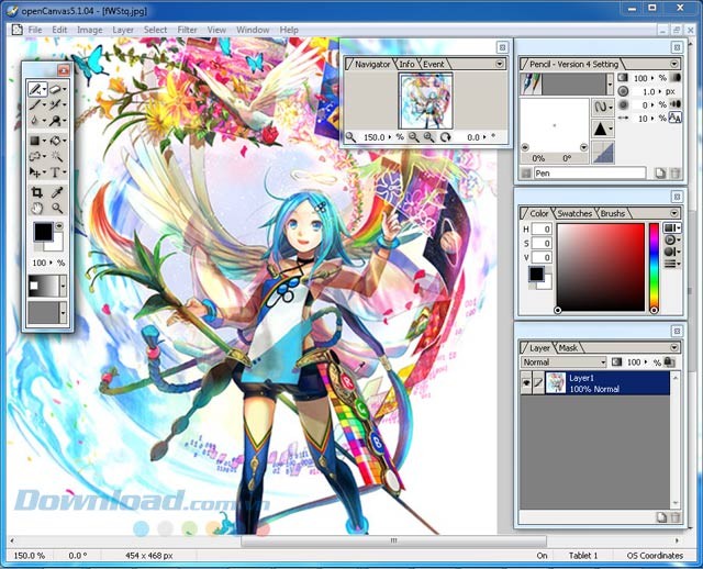 Chỉnh sửa trong openCanvas