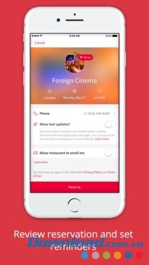 Đặt nhắc nhở hữu ích