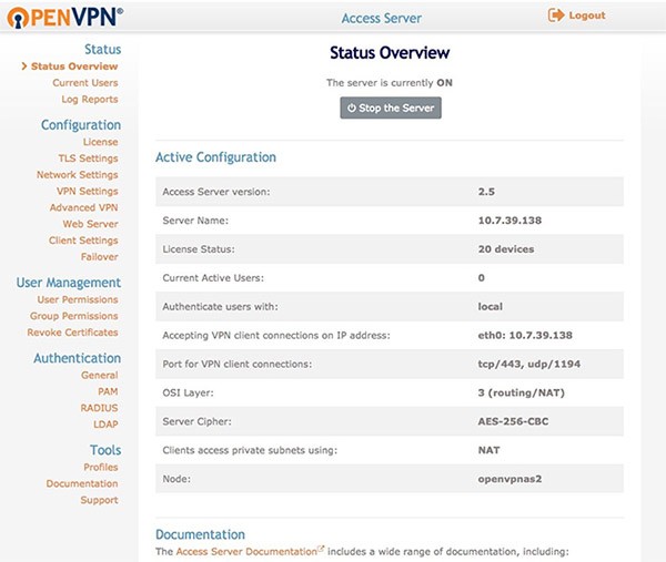 Cấu hình OpenVPN