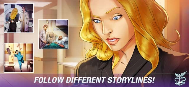 Theo dõi nhiều câu chuyện khác nhau trong Operate Now: Hospital