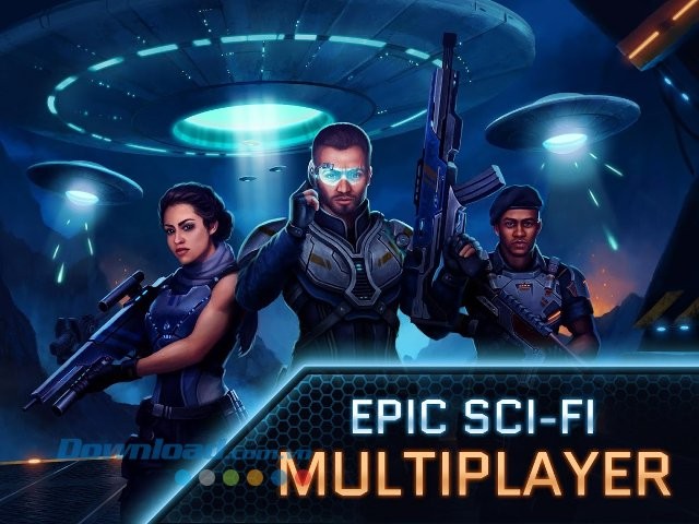 Chiến đấu trong các trận chiến đông người để bảo vệ Trái đất