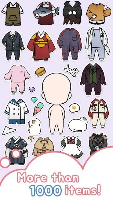 Tùy chỉnh nhân vật với hàng nghìn item