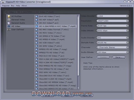 Opposoft HD Video Converter