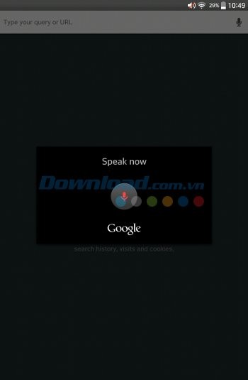 Tìm kiếm bằng giọng nói