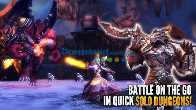 Chế độ Solo Dungeons của Order & Chaos 2: Redemption