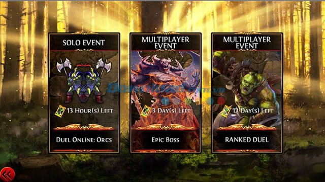 Các kiểu chơi trong Order & Chaos Duels