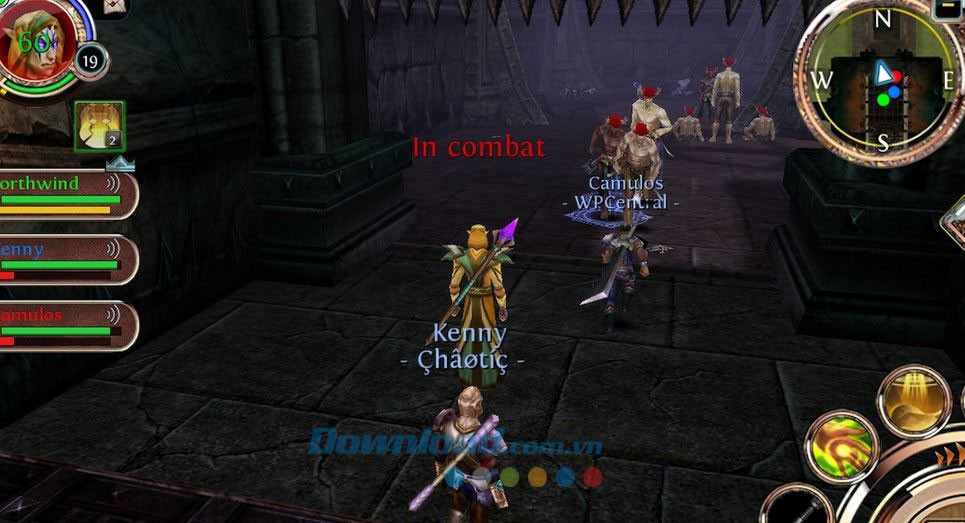 Không gian trong game Order & Chaos Online