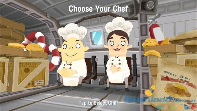 Nhập vai đầu bếp mới