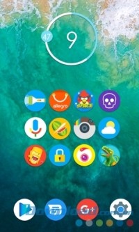 Gói giao diện ứng dụng đẹp Oreo 8 - Icon pack cho Android