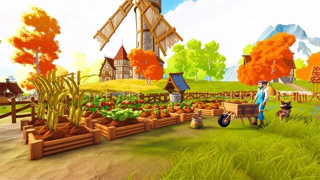 Organic Burger Simulator mô phỏng mô hình 'từ trang trại đến bàn ăn'