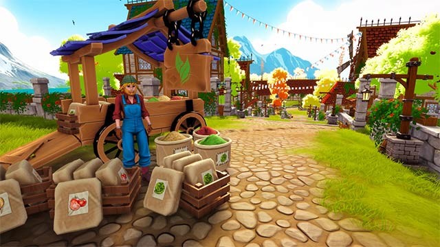 Cùng nông dân thị trấn góp phần phát triển nền kinh tế địa phương thông qua tiêu thụ nông sản sạch