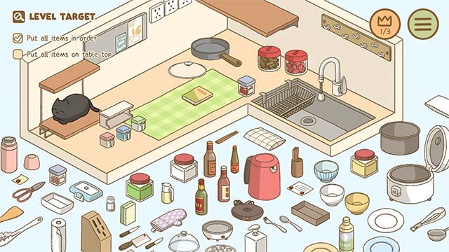 Sắp xếp hàng nghìn món đồ vào đúng vị trí để căn nhà luôn gọn gàng ngăn nắp