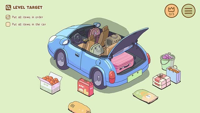 Game Organized Inside sở hữu nhịp độ chậm rãi và đồ họa vẽ tay xinh xỉu