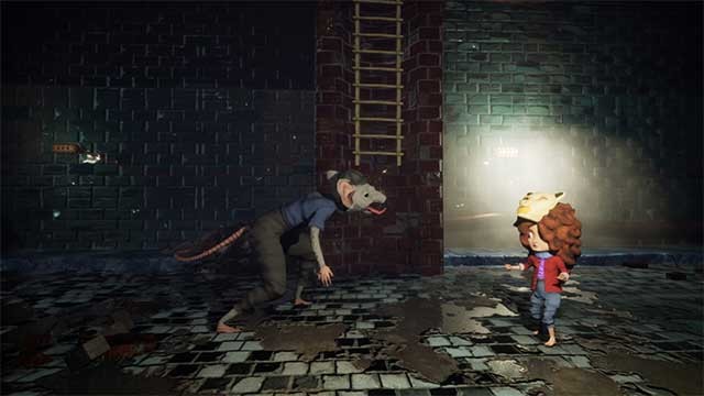 Dựa vào sự khéo léo của mình để sống sót trước các sinh vật ăn thịt