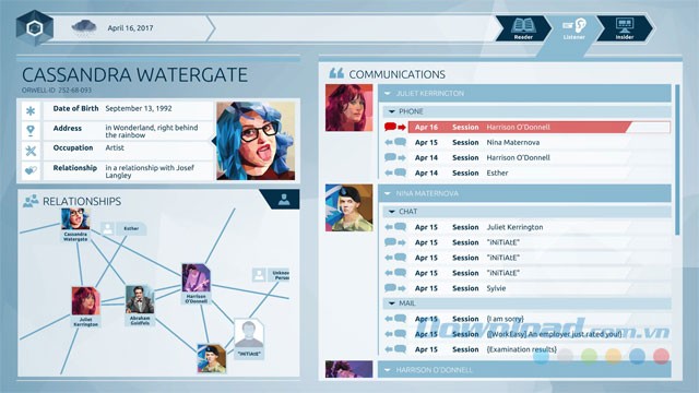 Theo dõi đời sống online của nghi phạm