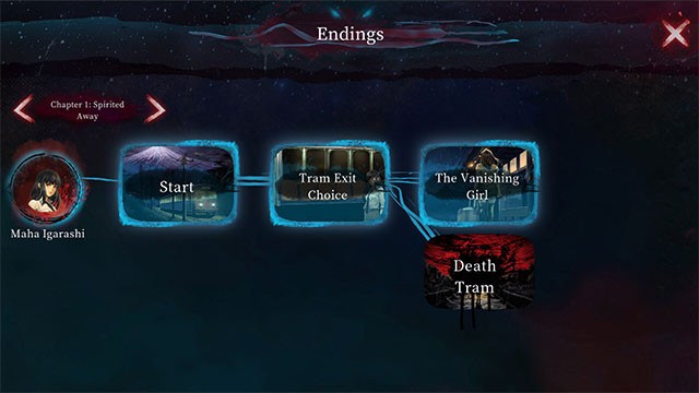 Đưa ra những lựa chọn trong trải nghiệm Visual Novel để mở rộng câu chuyện và khám phá các kết thúc