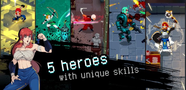 5 anh hùng với các kỹ năng độc đáo cho bạn lựa chọn trong Otherworld Legends