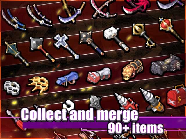 Thu thập và kết hợp vô số vật phẩm khác nhau