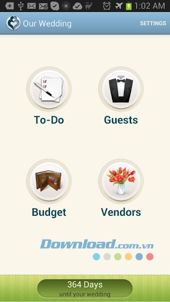 Lập kế hoach một đám cưới hoàn hảo