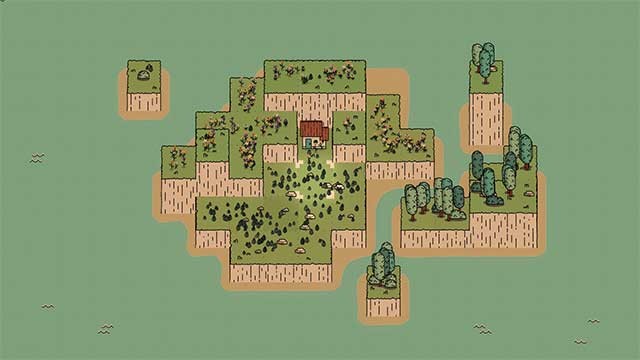 Xây dựng những vùng đất nhỏ riêng biệt cho các nhân vật kỳ quặc