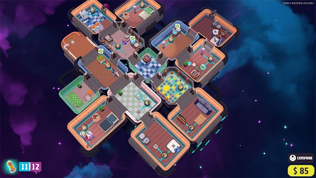 Out of Space là game sinh tồn trong không gian cùng với 1 người bạn