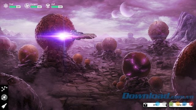 Game du hành vũ trụ có đồ họa sống động