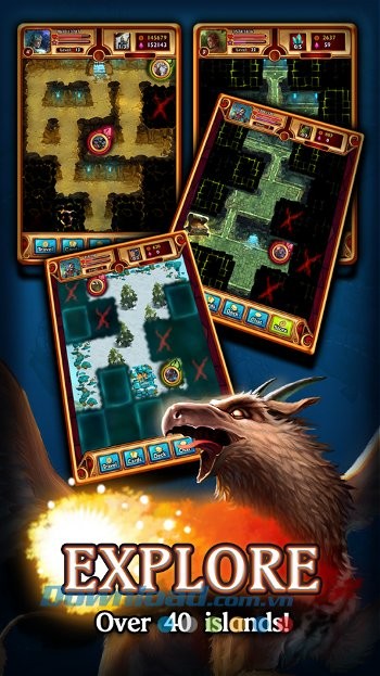 Khám phá hơn 40 hòn đảo trong game Outcast Odyssey