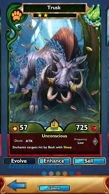 Nâng cấp nhân vật trong game Outcast Odyssey