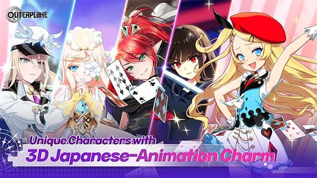 Khám phá đội hình nhân vật đáng yêu, rực rỡ sắc màu trong game Outerplane