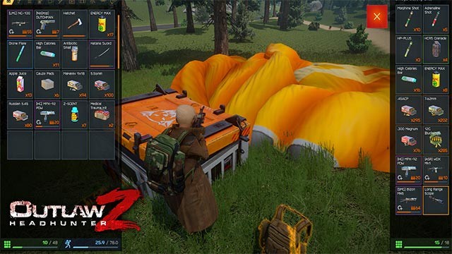 Khám phá vô số loại vũ khí, trang bị, đặc quyền độc đáo trong OutlawZ: Headhunter game