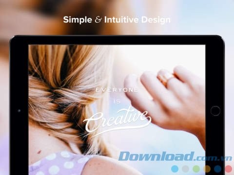 Thiết kế đơn giản, trực quan