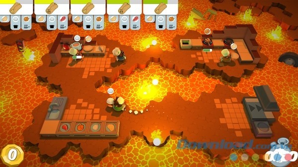 Bối cảnh trò chơi thay đổi liên tục, không gây nhàm chán