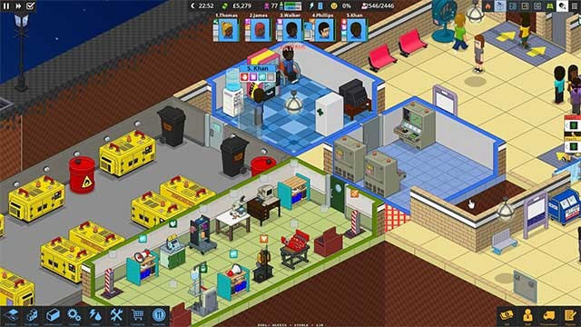 Overcrowd cung cấp một loạt các hệ thống tương tác nổi bật