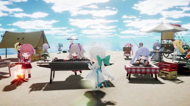 Cùng nhau vui chơi, chiến đấu để tạo nên đội thám hiểm đoàn kết trong Over Field