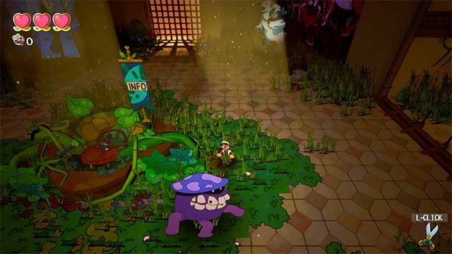 Đối phó với thảm thực vật có tri giác trong game ARPG Overgrown!