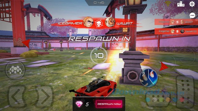 Giao diện game Overload