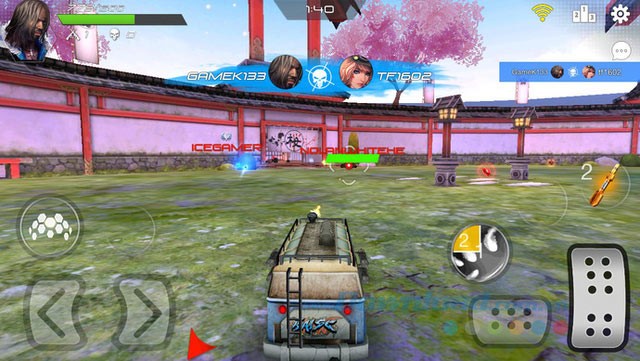 Giao diện game Overload