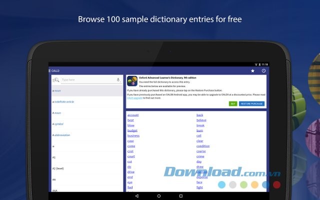 Giao diện trên Ipad