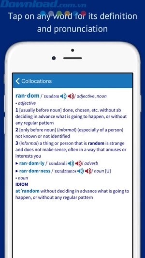 Nhấp vào bất kỳ từ nào để xem nghĩa và phát âm
