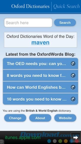 Từ điển tiếng Anh miễn phí